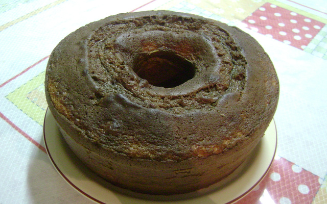 Bolo mesclado da Rithinha