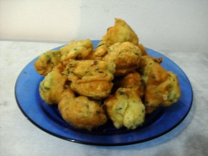 Bolinho de espinafre