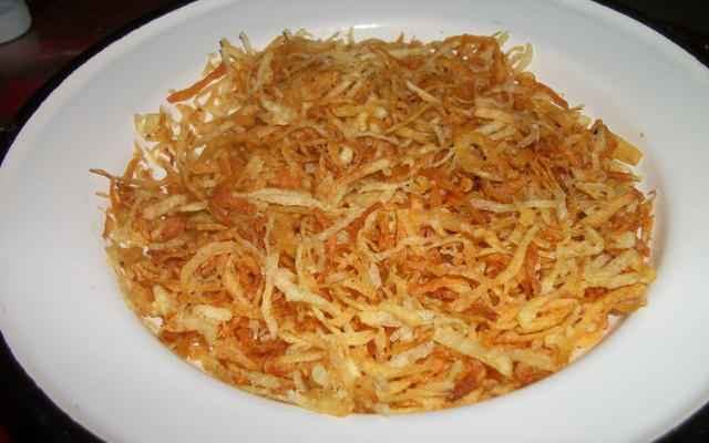 Batata palha caseira