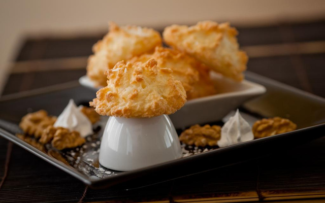 Biscoito de aveia e coco