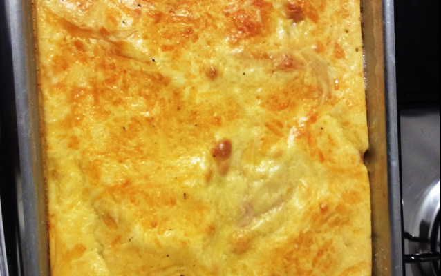 Delicioso bauru de forno