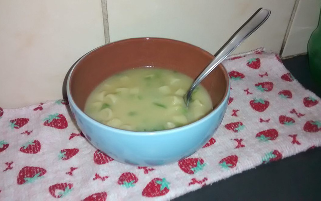 Sopa de batata saudável