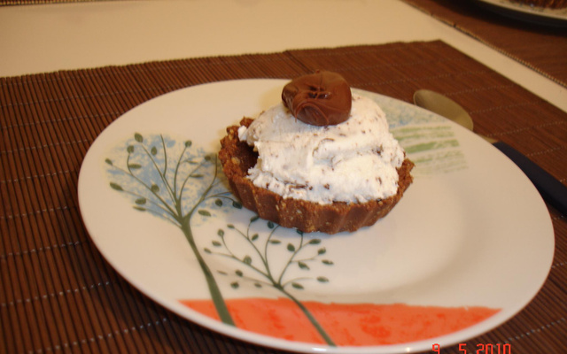 Cupcake Gelado de Nutella