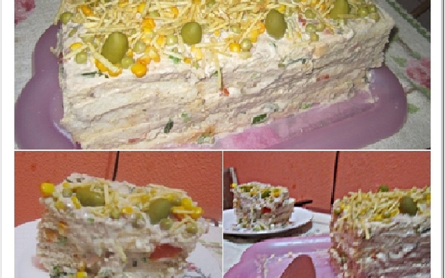 Torta de atum em lata rápida e fácil