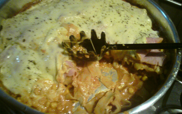 Macarrão com queijo