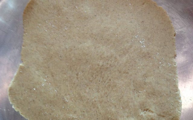 Massa de pizza de aveia fit