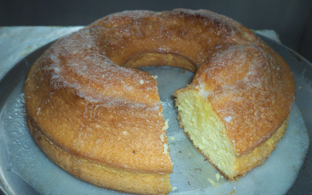 Bolo de leite de coco de liquidificador