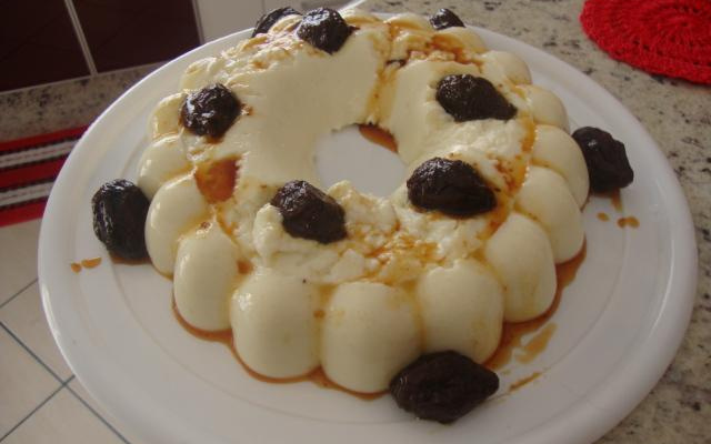 Manjar de leite condensado e coco