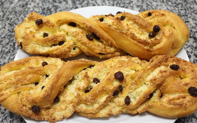Rosca de abóbora com coco