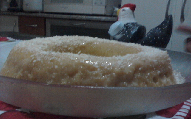 Bolo beijinho de micro-ondas