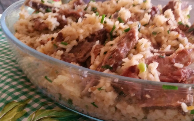 Arroz com suan Tudo Gostoso