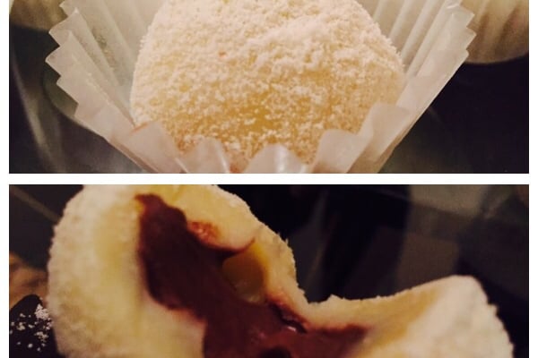 Docinho de leite ninho com nutella