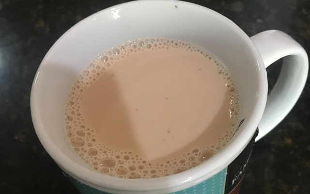 Queimadinha de leite com canela