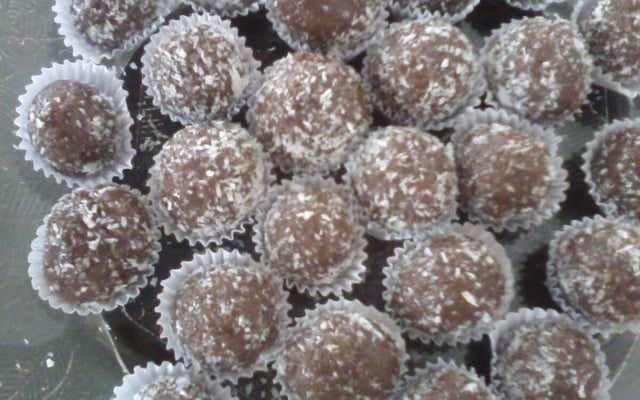 Brigadeiro light com ingredientes caseiros
