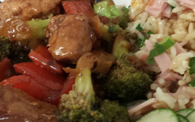 Frango agridoce chinês