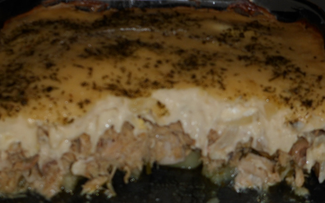 Torta de bacalhau
