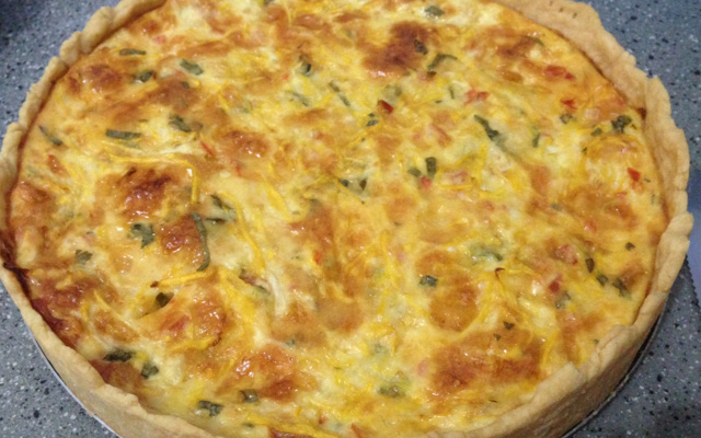 Quiche de abóbora