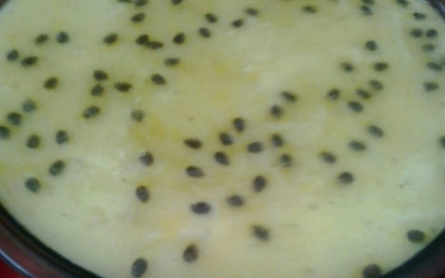 Mousse de maracujá cremoso