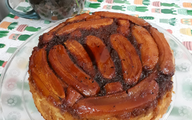 Bolo de banana especial