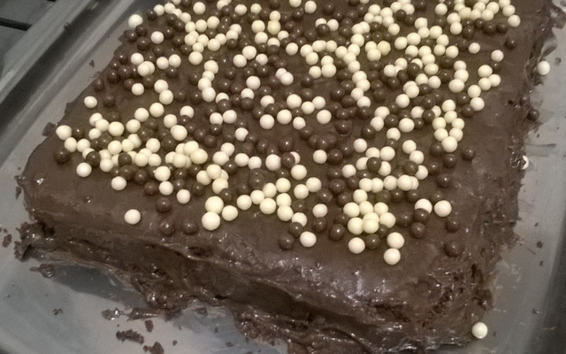 Torta de chocolate recheada