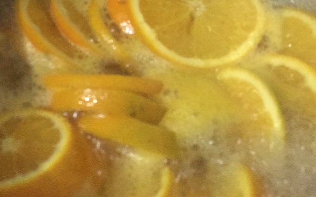 Doce de laranja pera