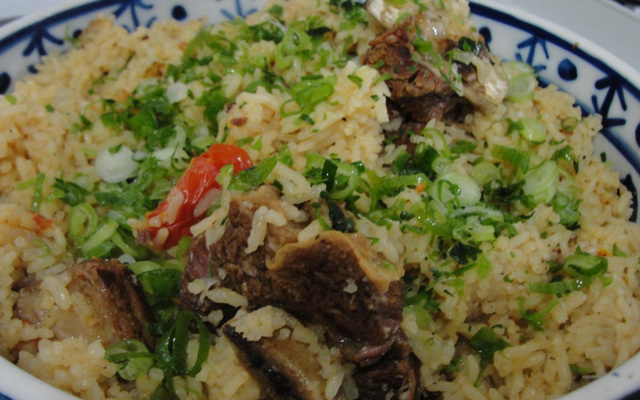 Arroz com costela