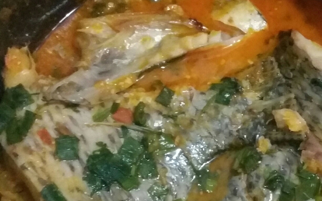 Peixe ao leite de coco