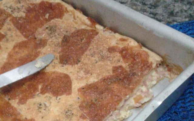 Torta de Presunto e Queijo