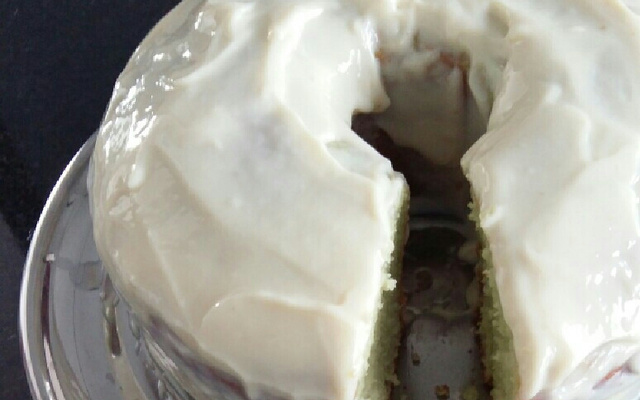 Bolo de gelatina de limão