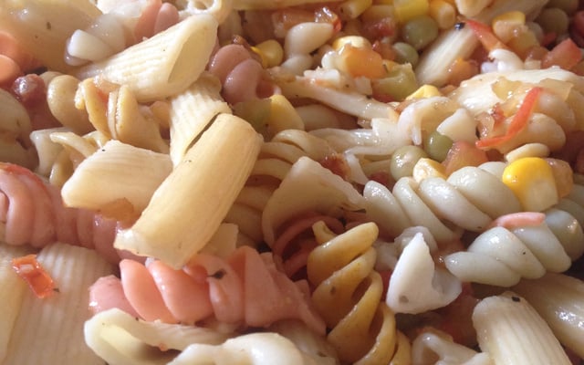 Macarrão delícia sem molho