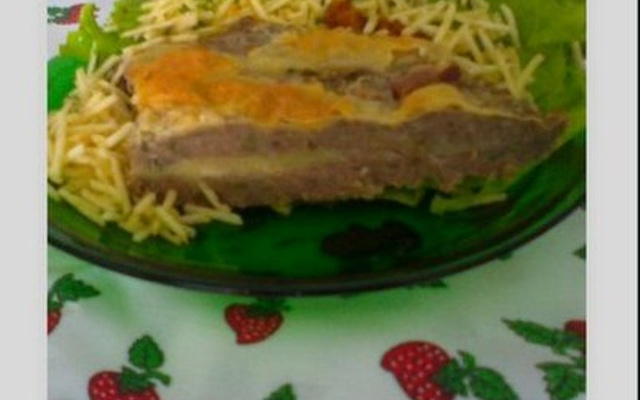 Assado de carne moída