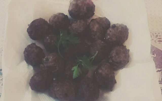 Bolinho de carne moída