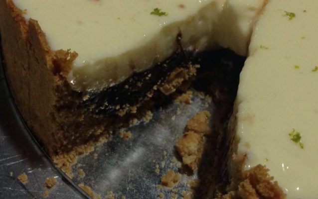 Torta de limão com ganache