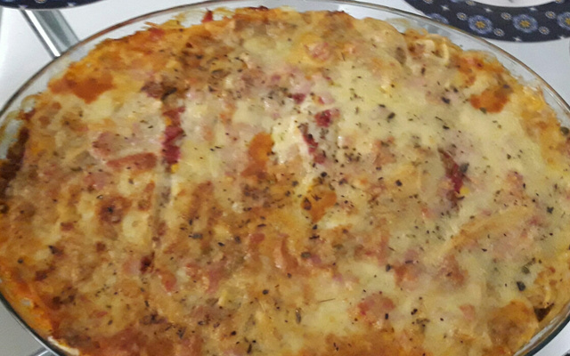 Macarronada dois molhos