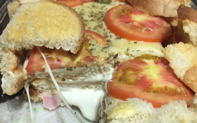 Torta Vermont de pão de forma