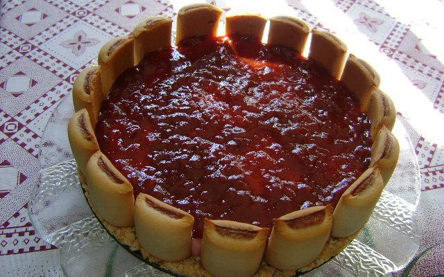 Torta de goiabada da Lúcia