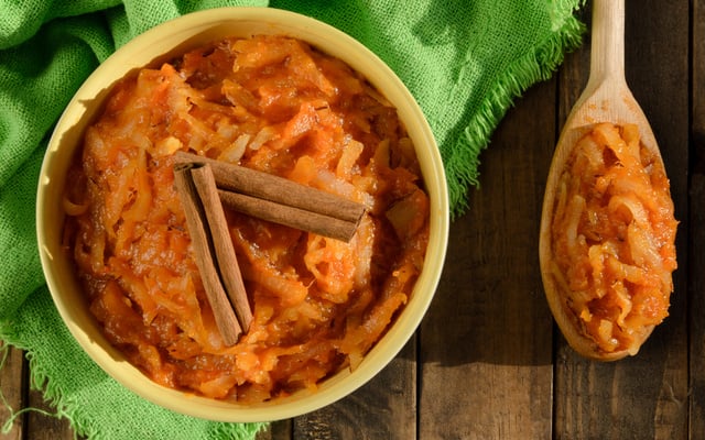 Doce de abóbora com coco fácil