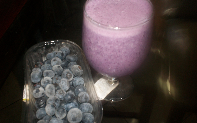 Vitamina de blueberry