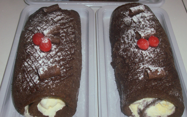 Rocambole de sorvete