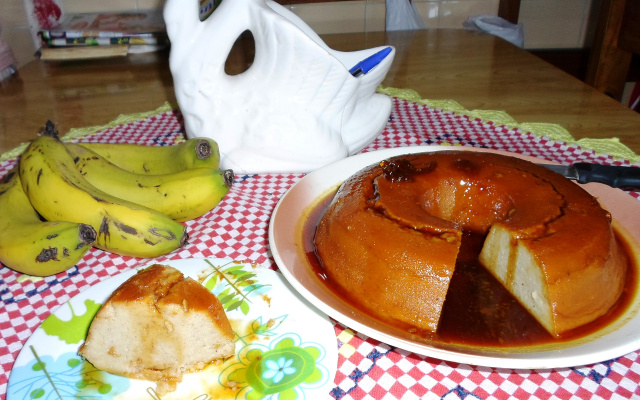 Pudim de banana