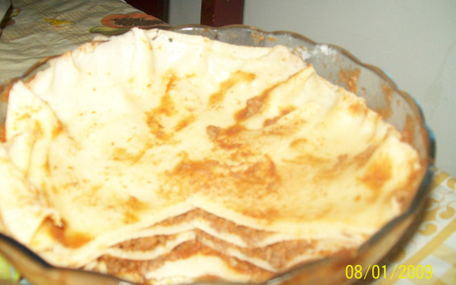 Torta de panquecas da Vania