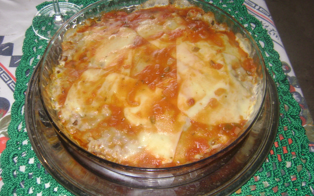 Lasanha de berinjela