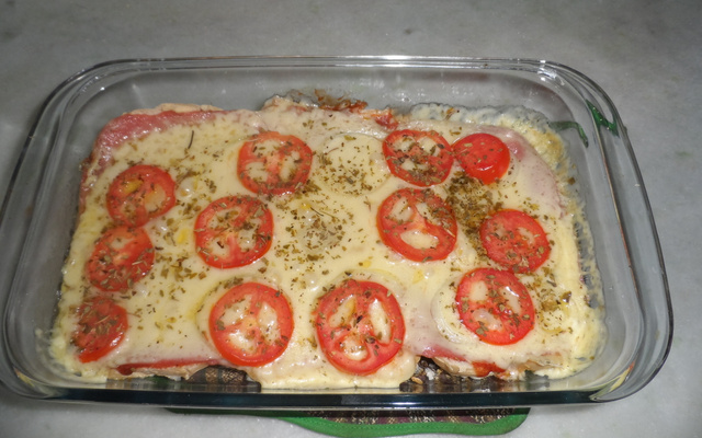Pizza de pão francês