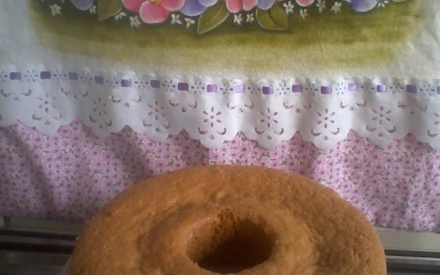 Bolo de fubá sem glúten e sem lactose