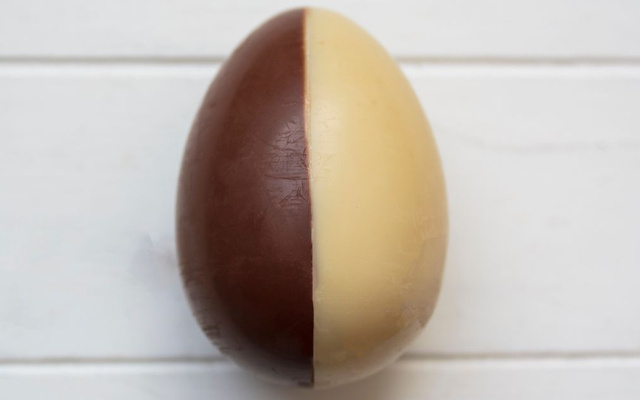 Ovo de Páscoa mesclado