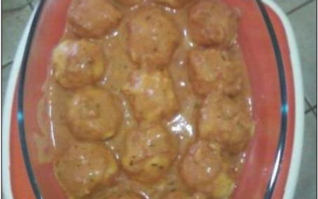 Nhocão recheado com queijo