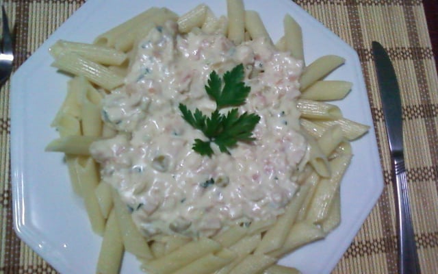 Macarrão ao Molho Branco Nobre