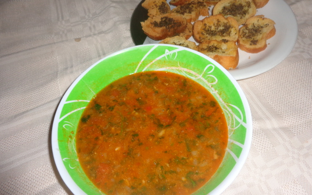 Feijão com camarão da Cris