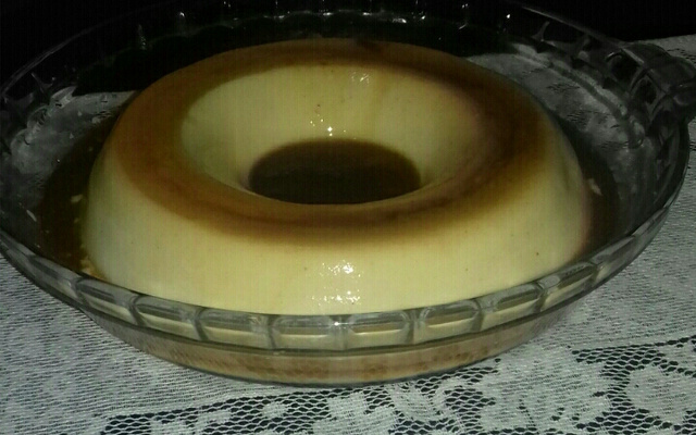 Pudim hiper fácil da Daia