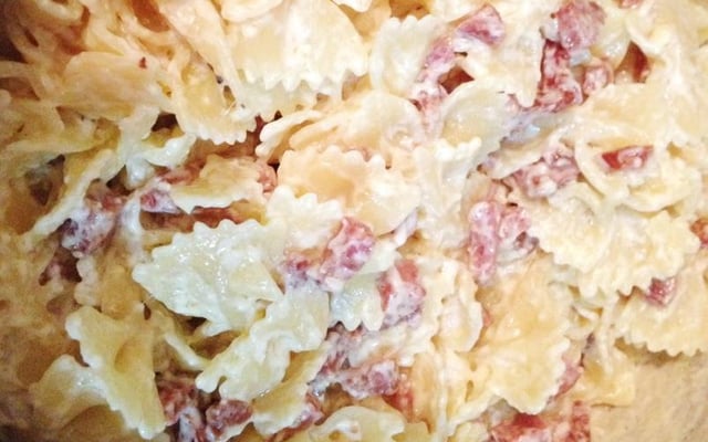 Macarrão à carbonara